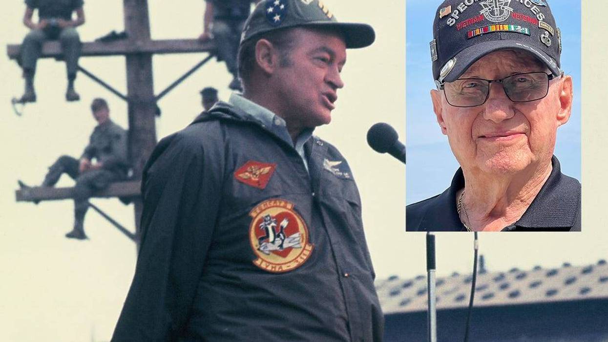 Green Beret Vietnam veteran recalls traveling with Bob Hope's 1966 Christmas show