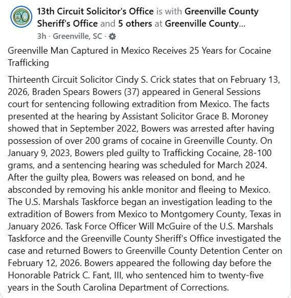 Greenville County Sheriff