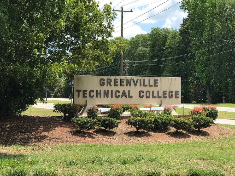 Greenville Technical College Sign