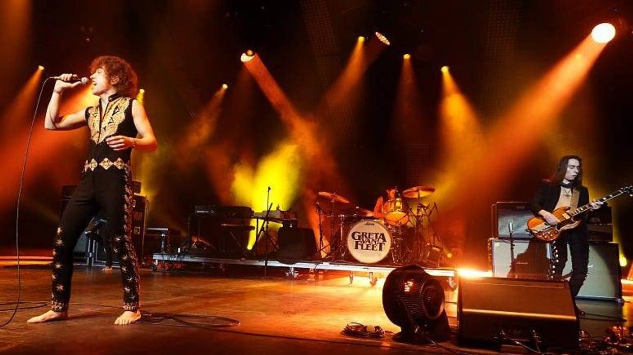 Greta Van Fleet perform at the The Met Philadelphia for their final performance of 2019