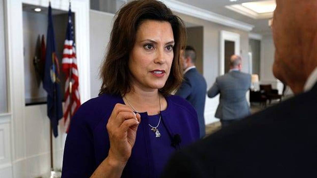 Gretchen Whitmer battles with donald trump