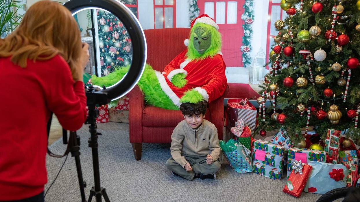 Grinch Christmas photo
