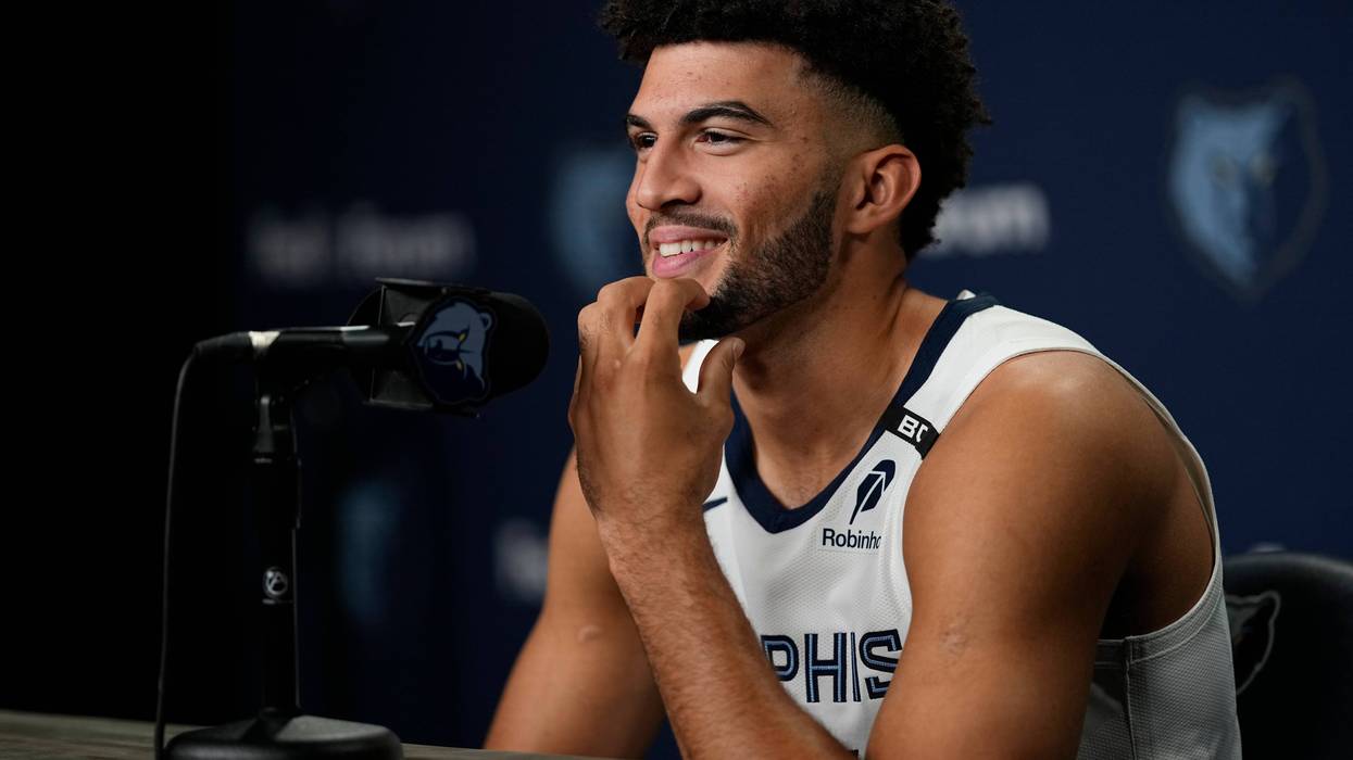 Grizzlies Media Day Basketball 9666