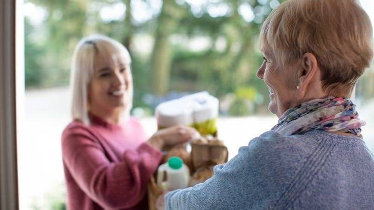 Grocery shopping for your neighbors