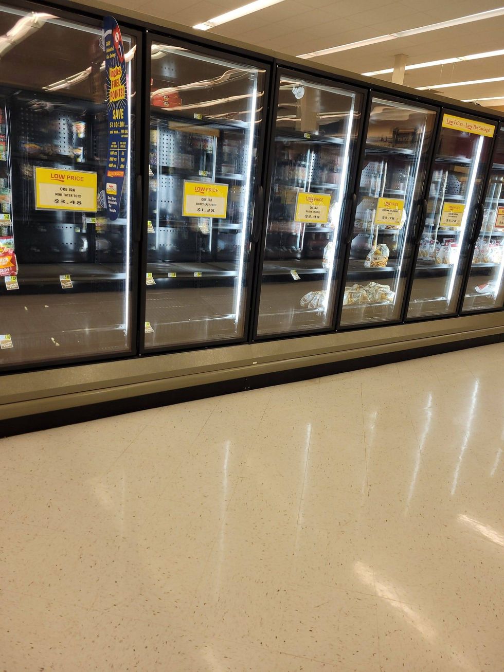 Grocery stores struggling