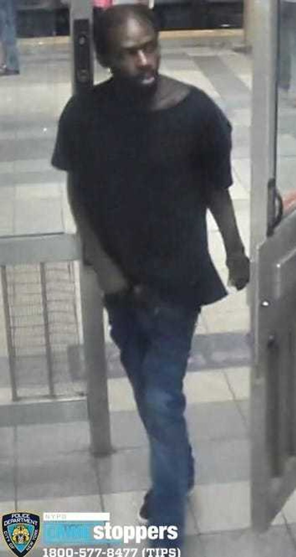 Groping suspect