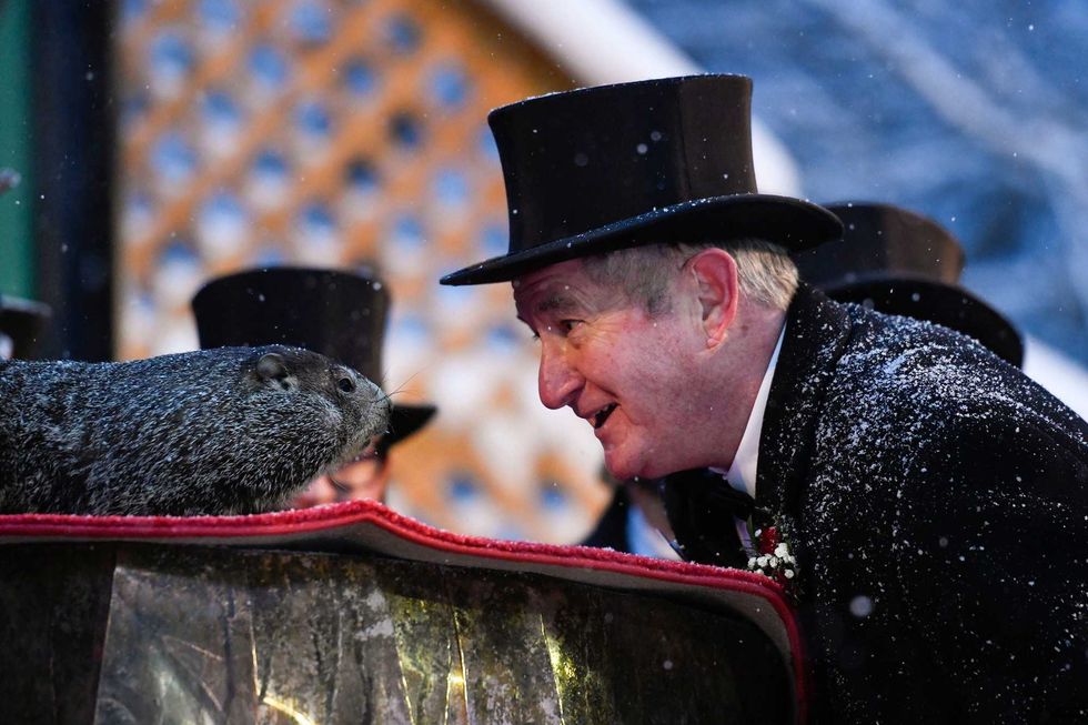 A gloomy Groundhog Day: Punxsutawney Phil says more winter