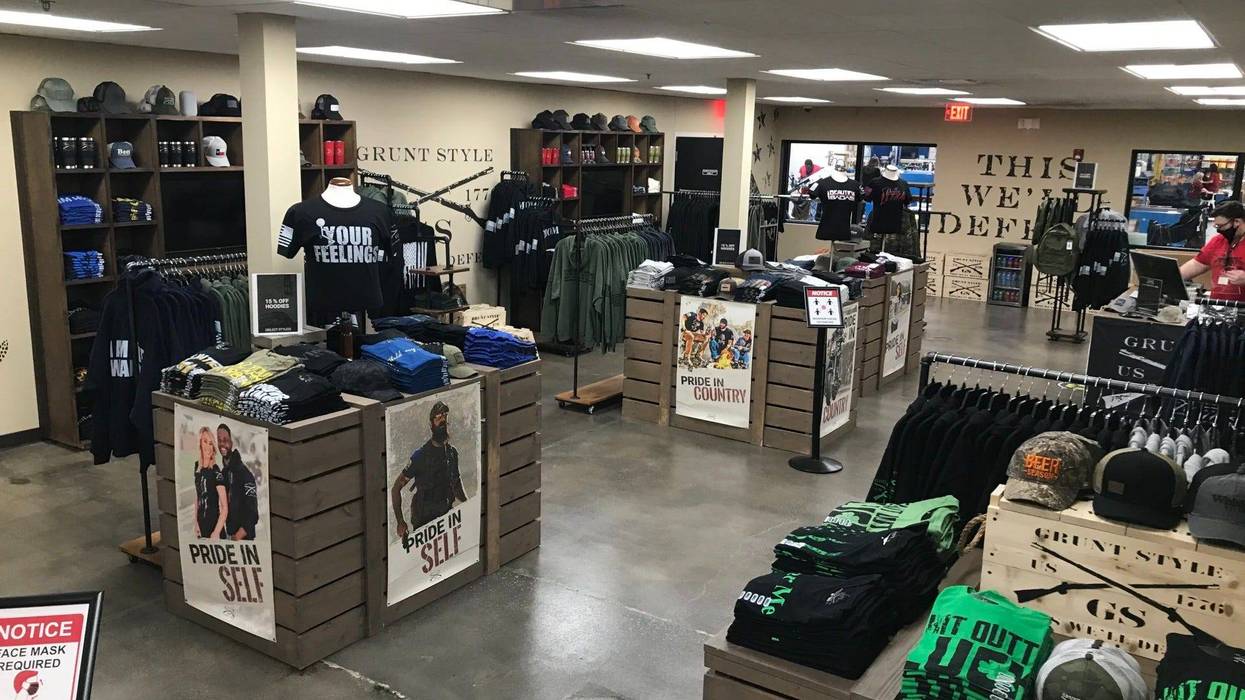 Grunt Style customers in Chicago have a unique in-store shopping experience