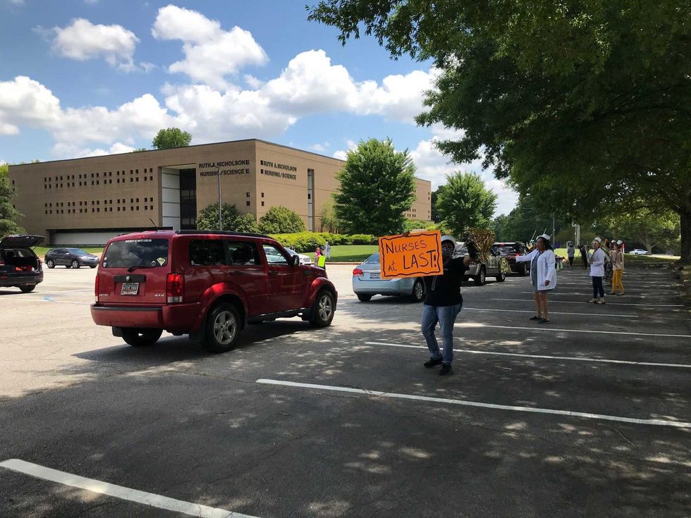GTC Faculty Cheer on Nursing Graduates