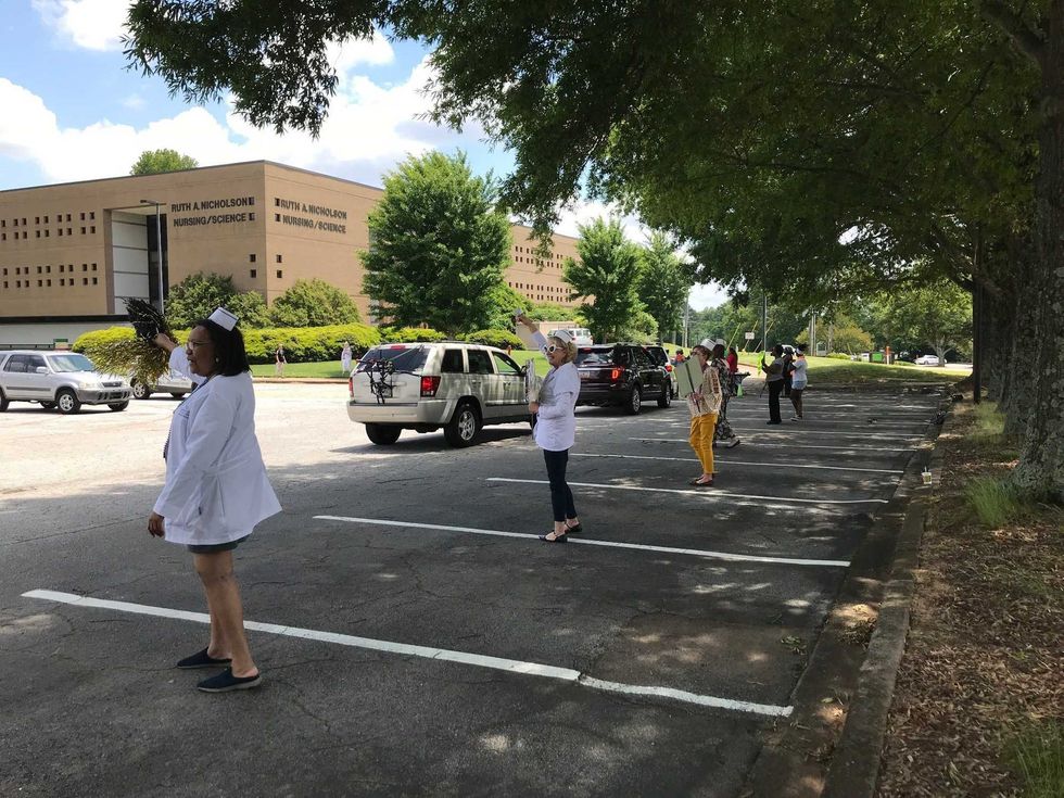 GTC Faculty Cheer on Nursing Graduates