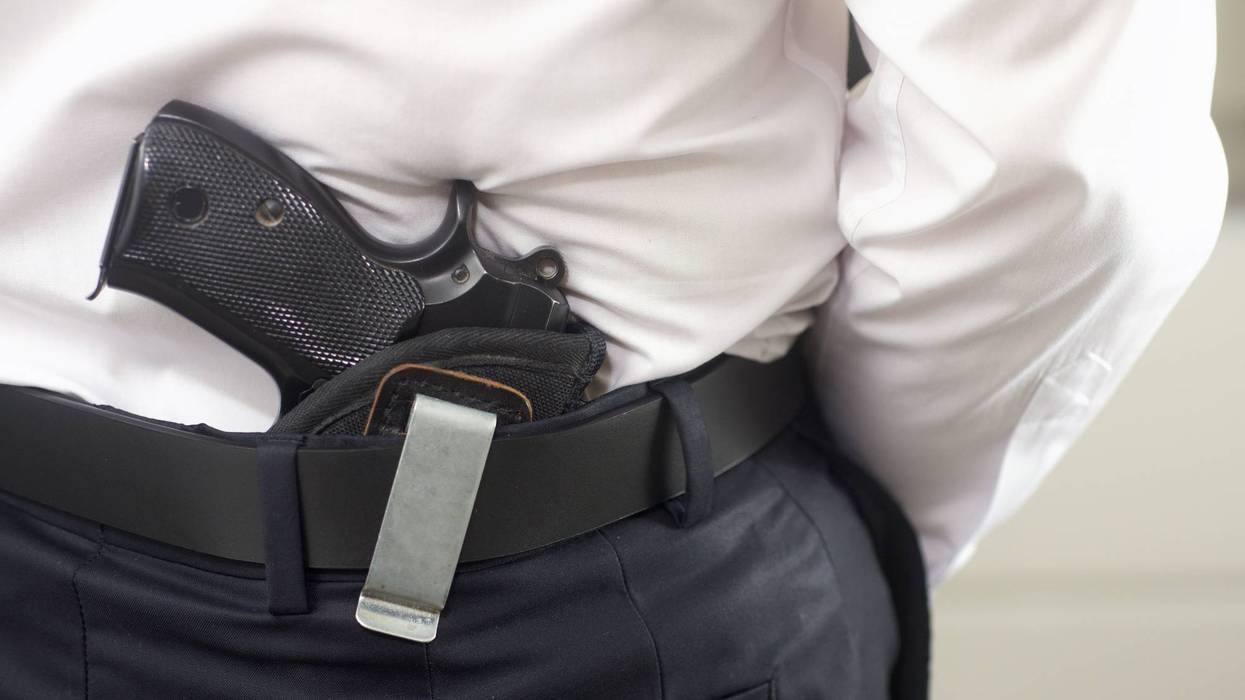 Gun in waistband