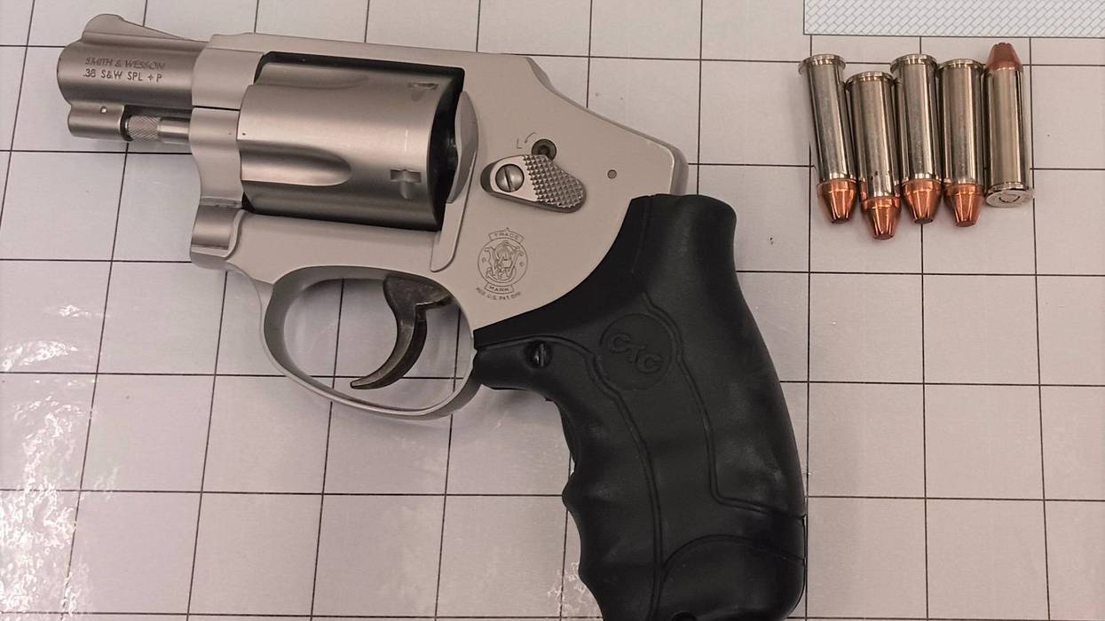 Gun stopped by TSA at Pittsburgh International Airport on October 14, 2024