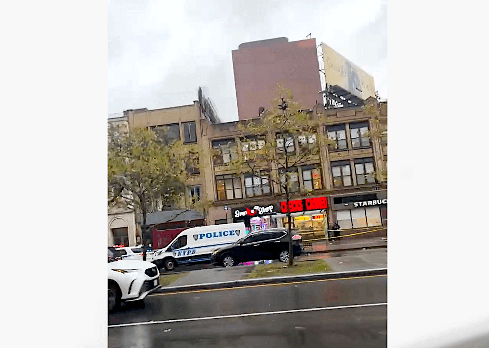 Gunfire rang out on Lenox Avenue, near W. 126th Street, around 7 a.m. Tuesday
