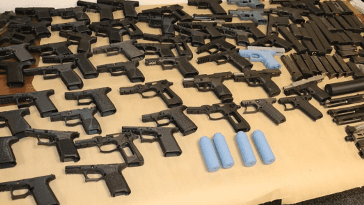 Guns and ammunition seized from Glastonbury home