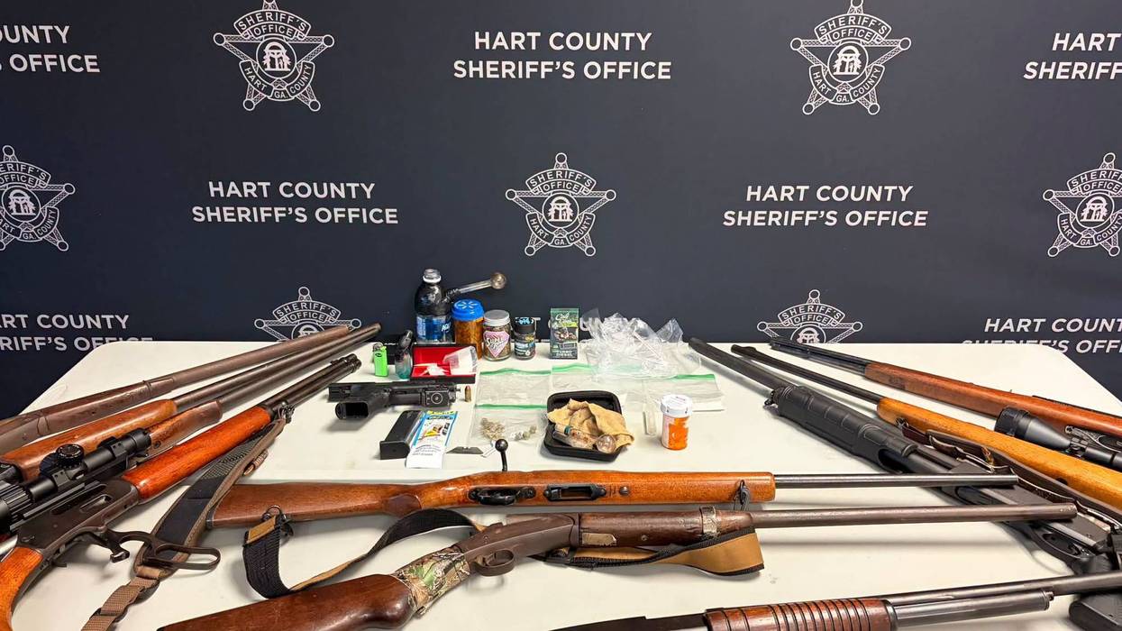 Guns and drugs seized after search of North Georgia home