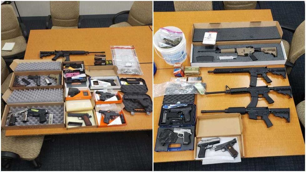 guns, drugs