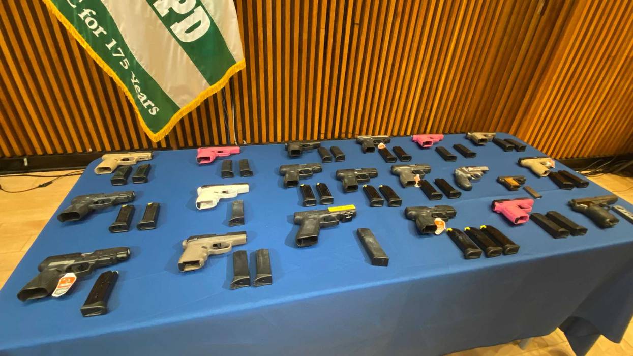 Guns recovered from investigation