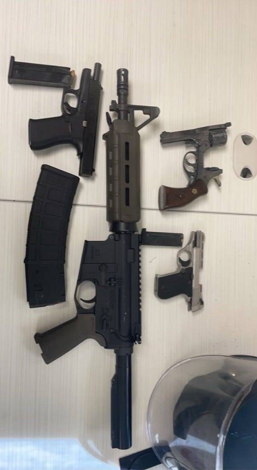 Guns seized