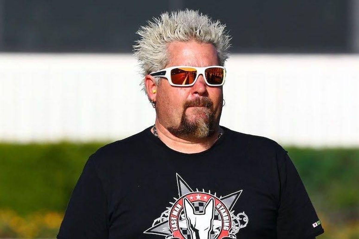 Guy Fieri, Sunglasses, NHRA eliminations, Auto Club Raceway, 2015