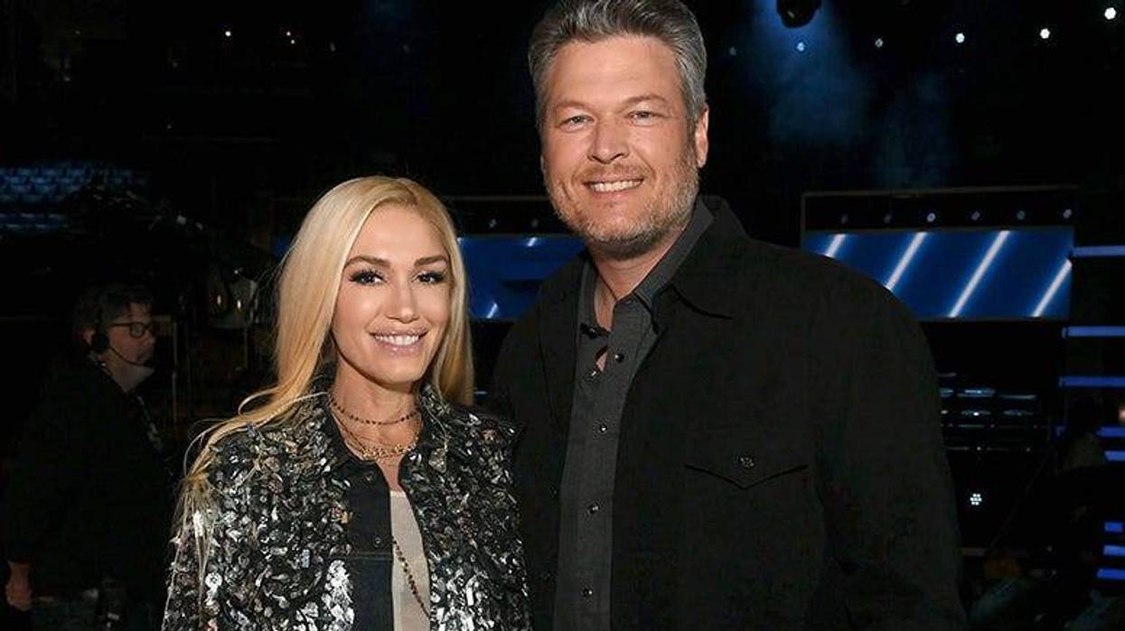 Gwen Stefani and Blake Shelton
