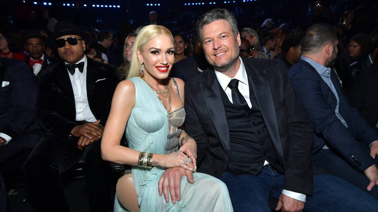 Gwen Stefani and Blake Shelton
