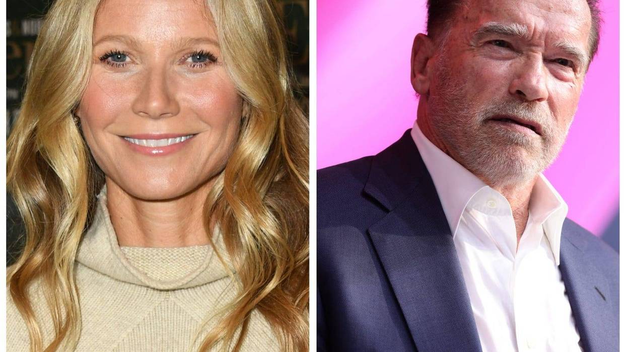 Gwyneth Paltrow and Arnold Schwarzenegger