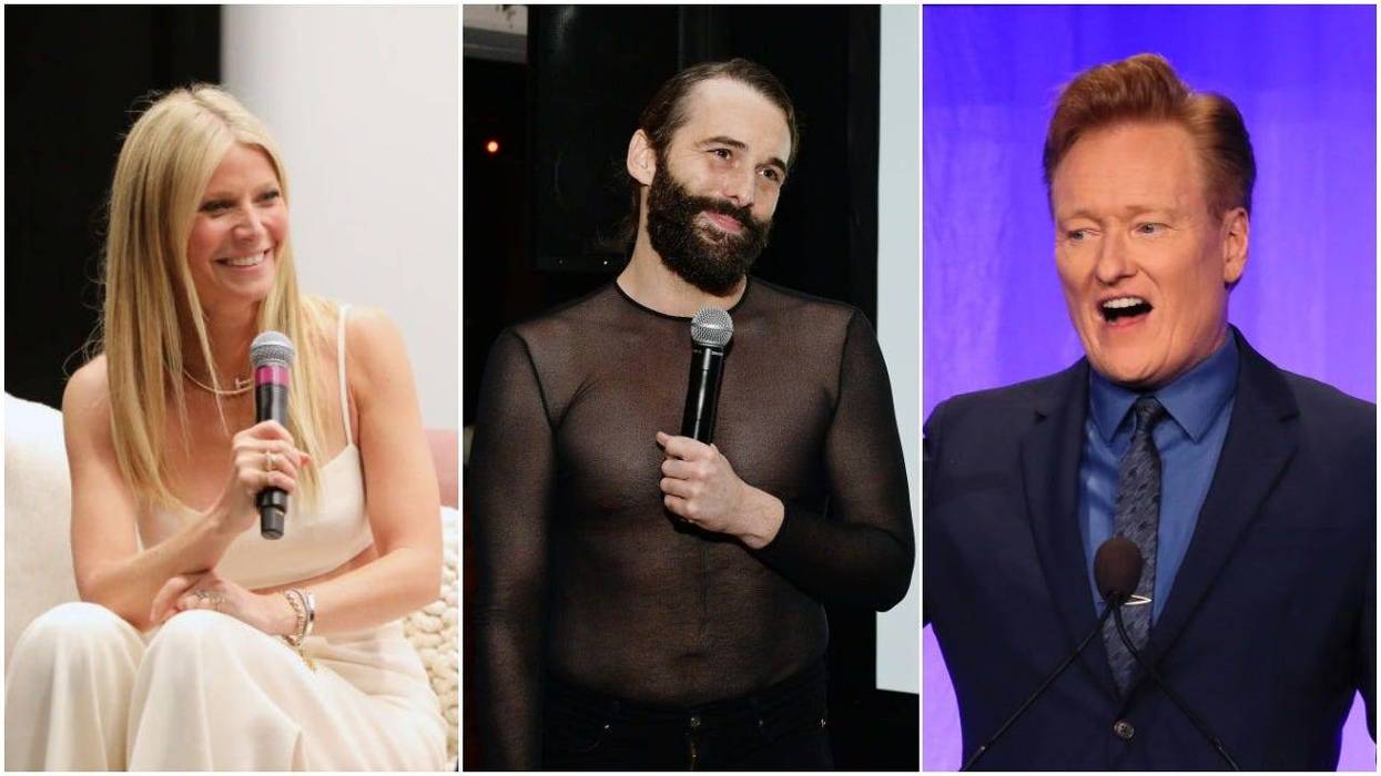 Gwyneth Paltrow, Jonathan Van Ness, Conan O'Brien