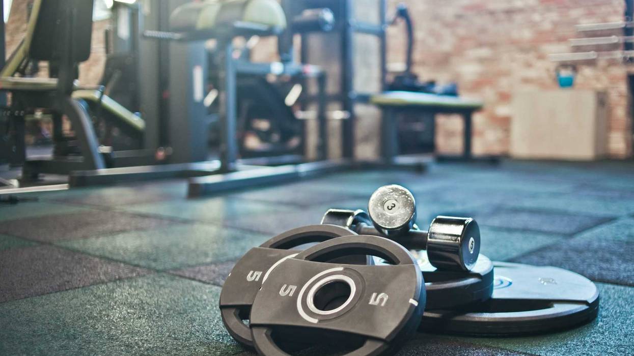 Gym stock photo