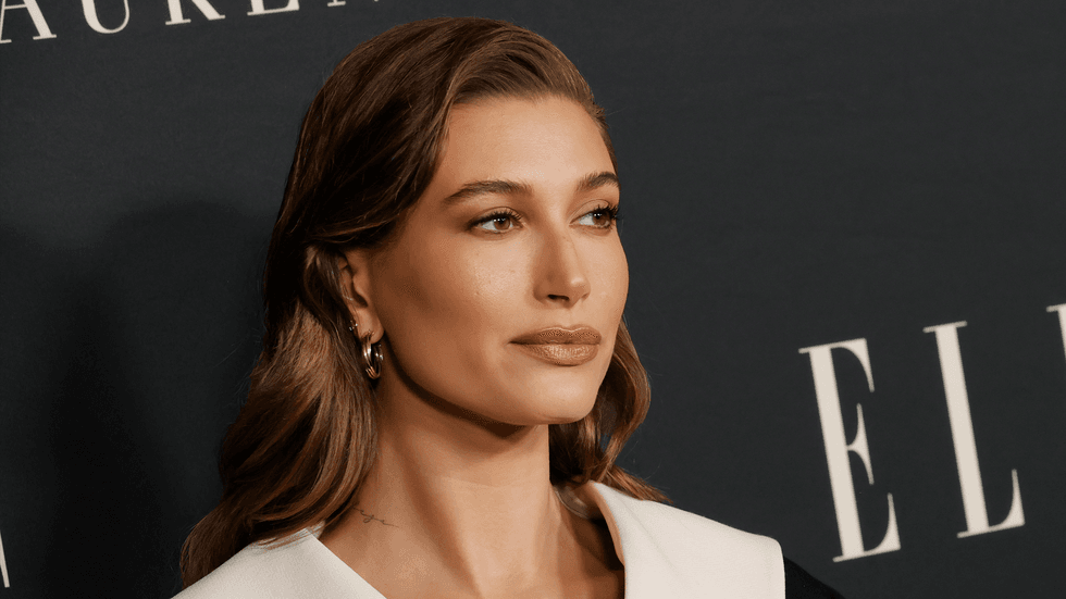 Here's the Hailey Bieber neck tattoo that everyone is talking about
