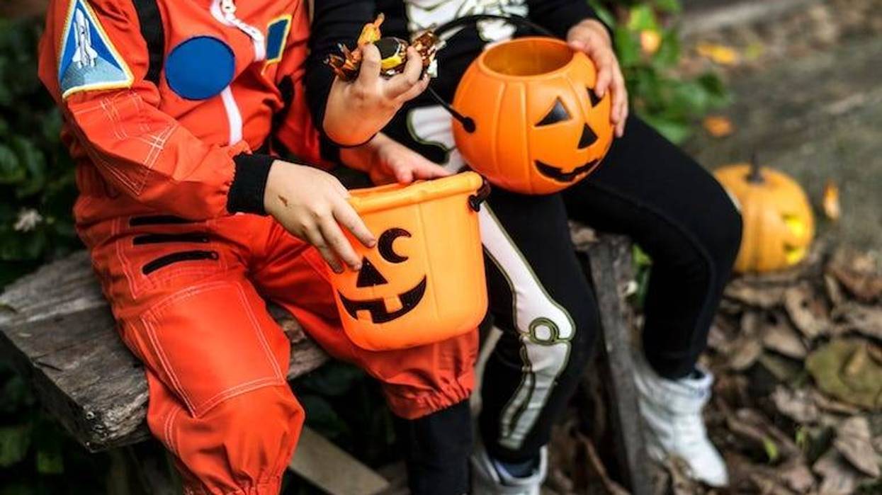 Halloween, Candy, Trick-or-Treating, Costumes, Neighborhoods, Brothers
