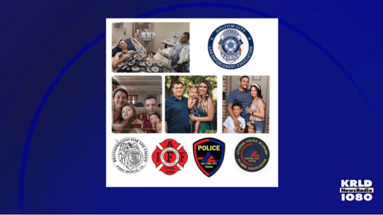 Haltom City police officers shot in the line of duty.