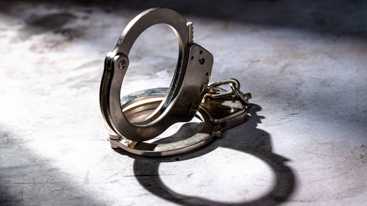 Handcuffs in light