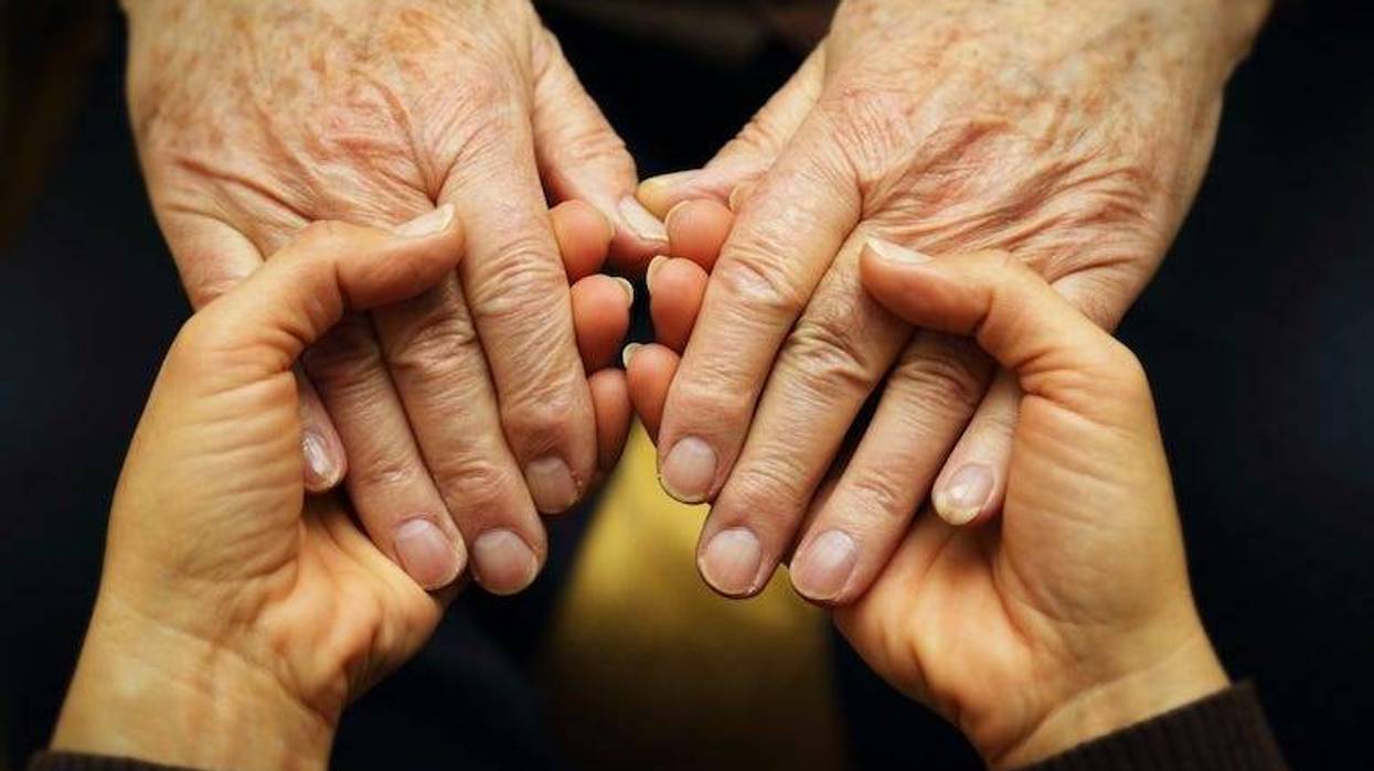 Hands, Holding Hands, Old, Young