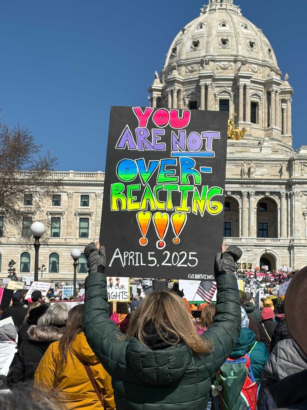 Hands Off rally in St. Paul