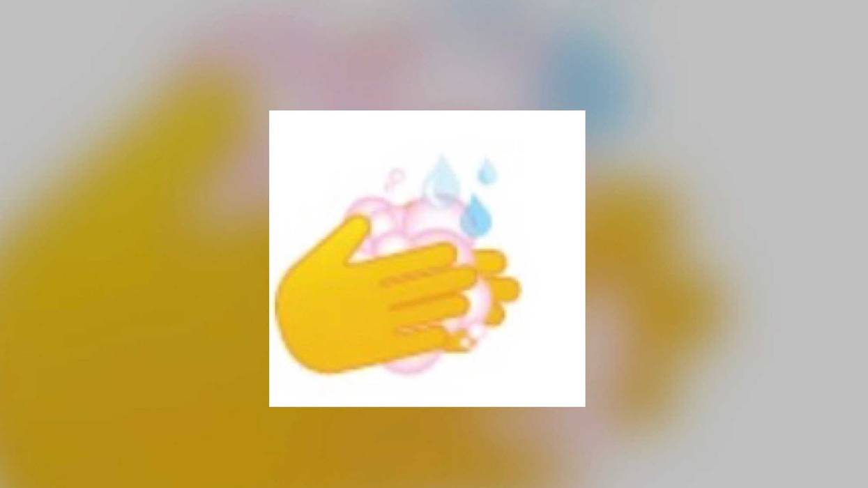 Handwashing emoji