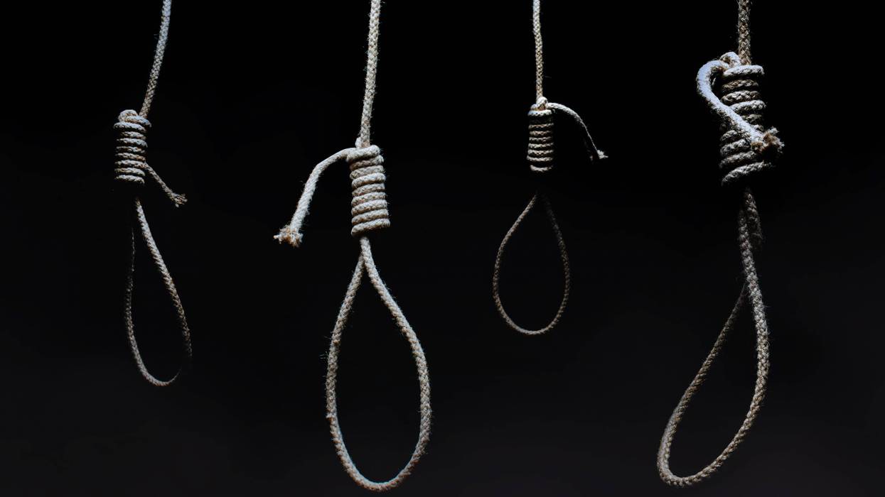 Hanging nooses.
