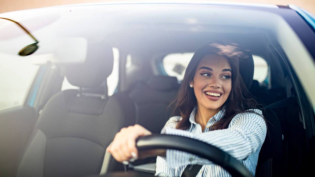 Happy driver