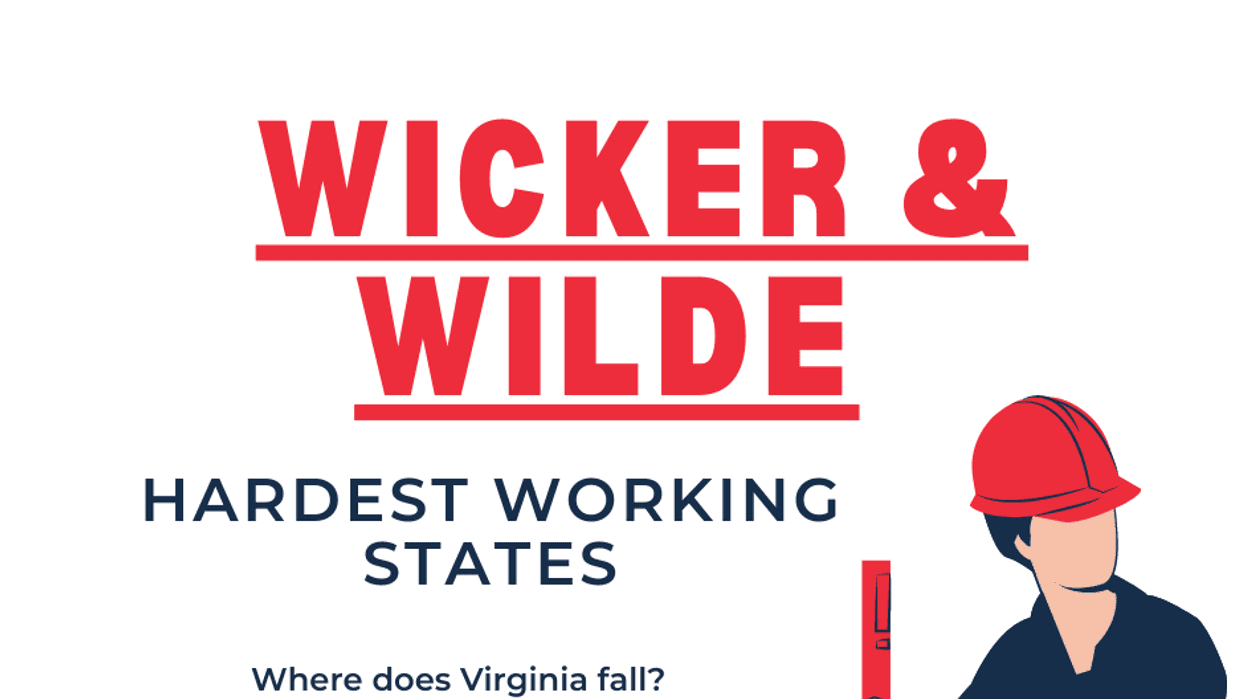 Hard working states Virginia