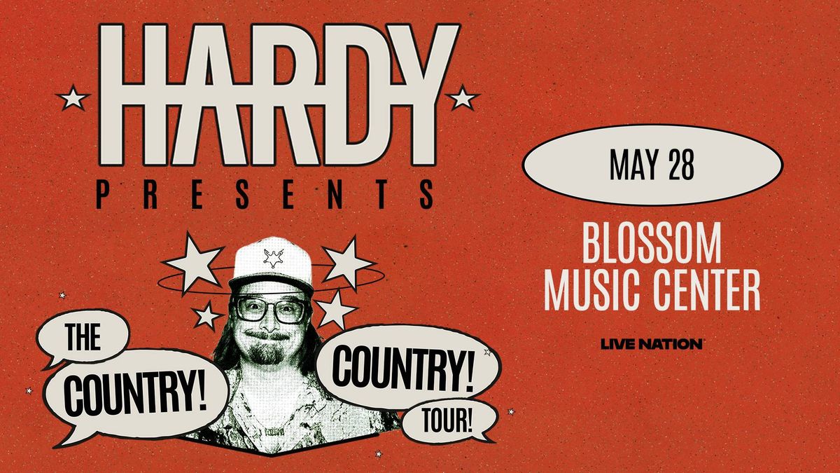 HARDY: THE COUNTRY! COUNTRY! TOUR!