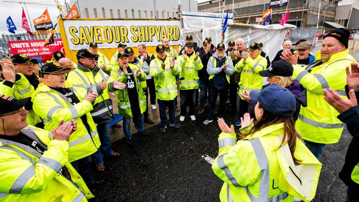 Harland and Wolff, the Northern Ireland shipyard that built the Titanic, has been rescued from bankruptcy.