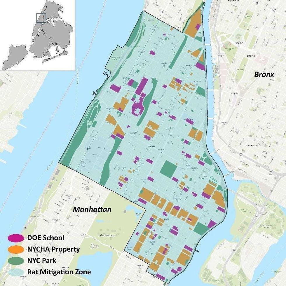 Harlem Rat Mitigation Zone
