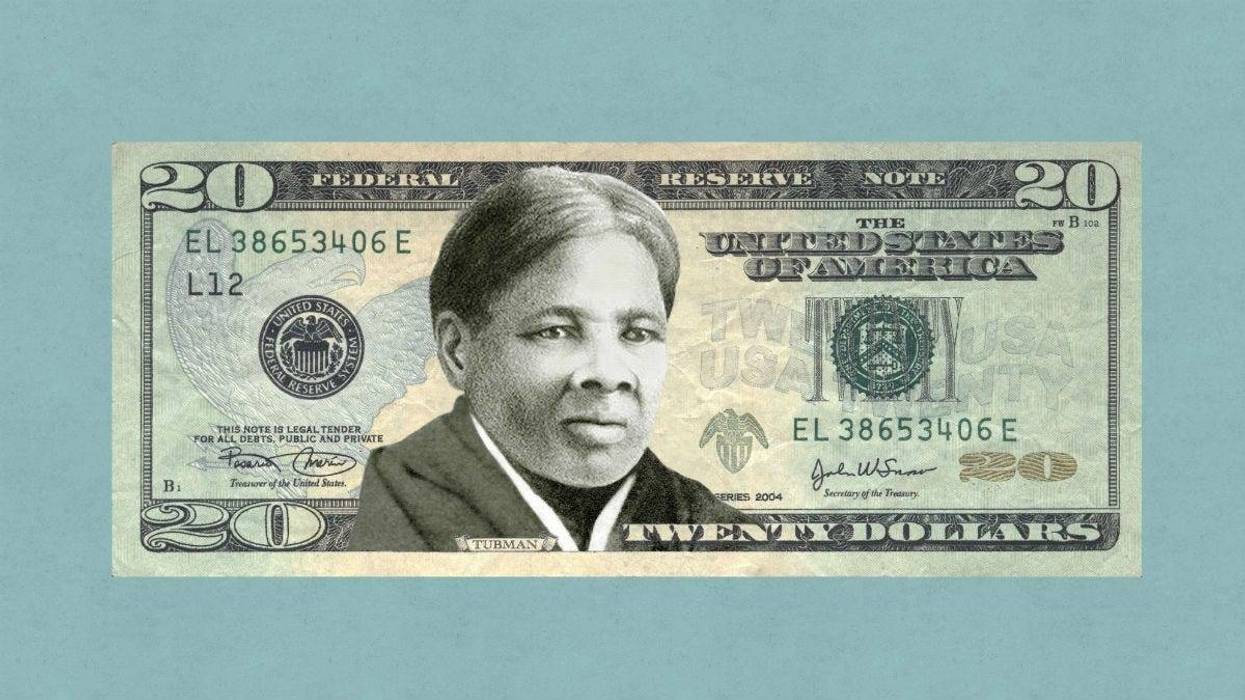 Harriet Tubman on 20 Dollar Bill