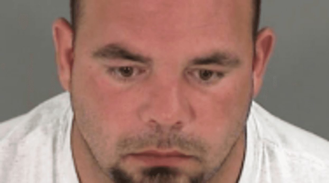 Harry Rogers, 36, faces charges of attempted malicious wounding, vandalism, and assault and battery after allegedly driving through a crowd of protestors. (Henrico Police)