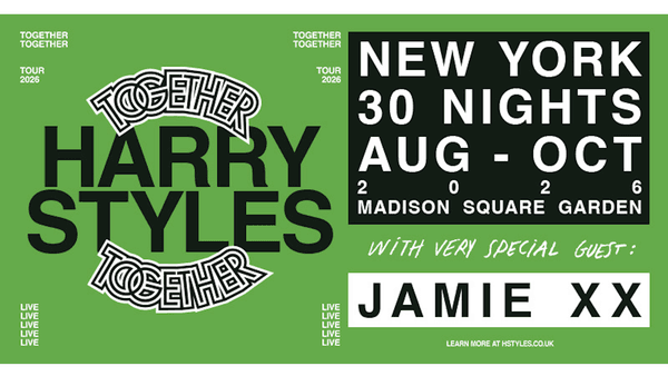 HARRY　TOUR 07 Harry Styles: Together, Together | Mix 106.5