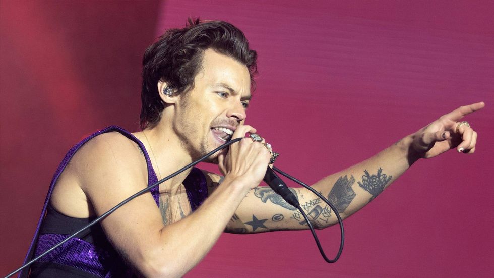 Watch Harry Styles celebrate and slumber in new 'Late Night Talking' music video