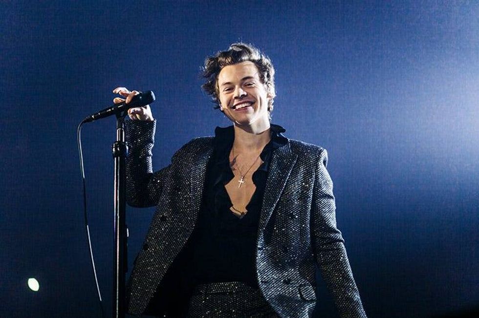 Harry Styles' mom supports his style: 'Maybe I had something to do with it'