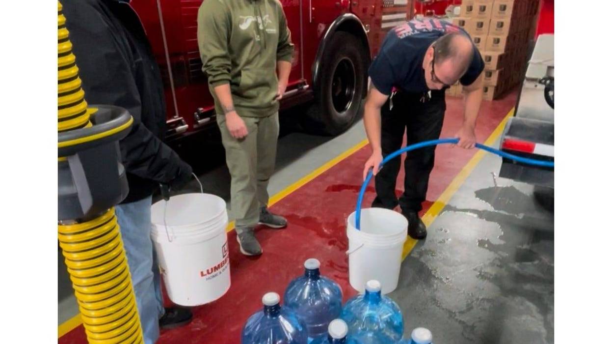 Harsens Island water emergency