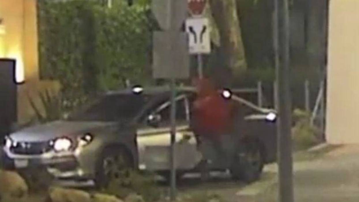 Hate crime suspect wanted