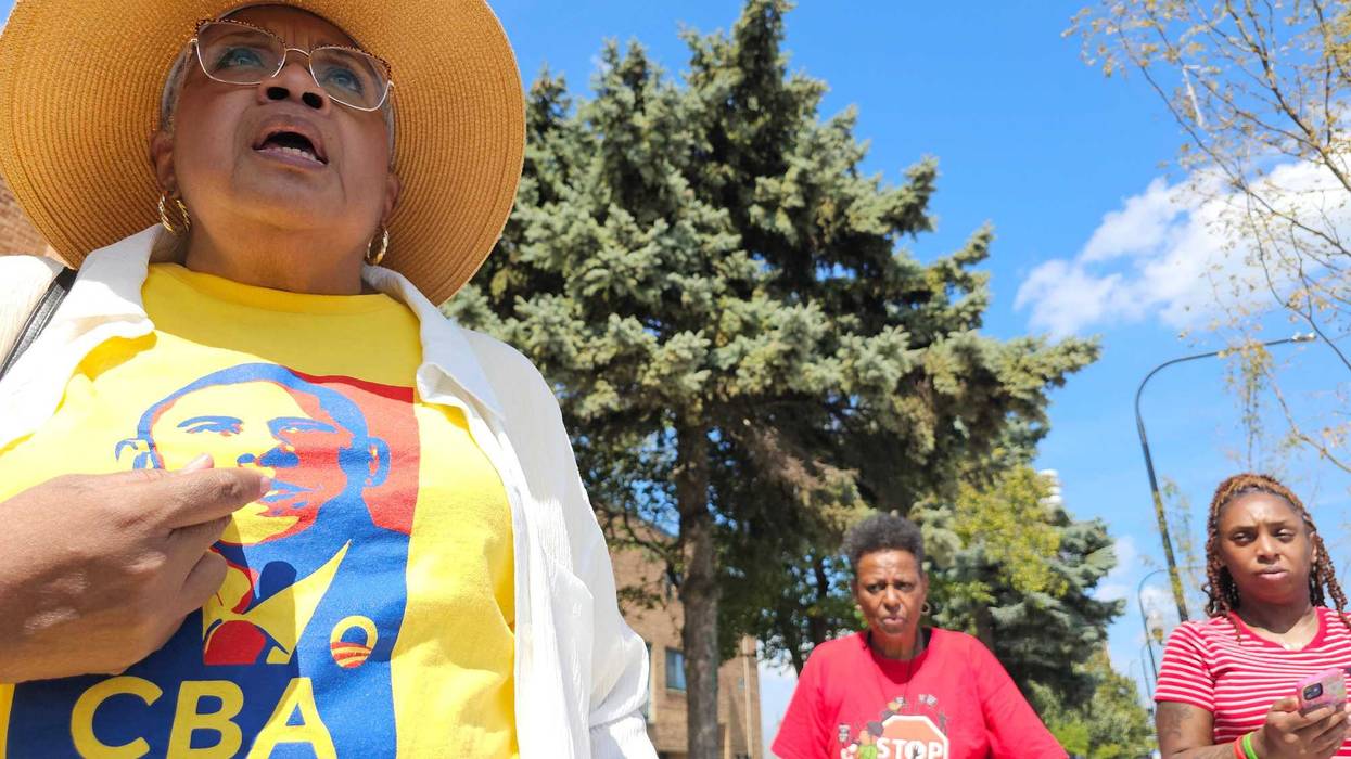 Hattie Knazze, a Woodlawn homeowner, said her property tax bill jumped from about $2,000 to nearly $7,000 in one year. She was among multiple South Side who live near the Obama Center and called on the city to help them with skyrocketing housing costs.