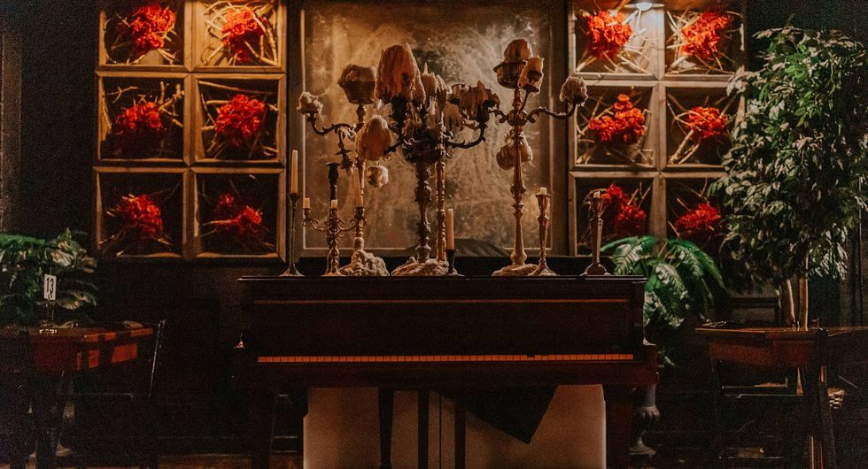 Haunted Dining in the Dark is an immersive experience that combines a gourmet three-course meal and a supernatural tale of horror all while in complete darkness.